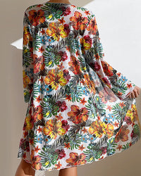 Katherine Morgan Floral Skirt Bikini Set Beach Swimwear
