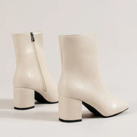 Georgia Block Heel Ankle Boots