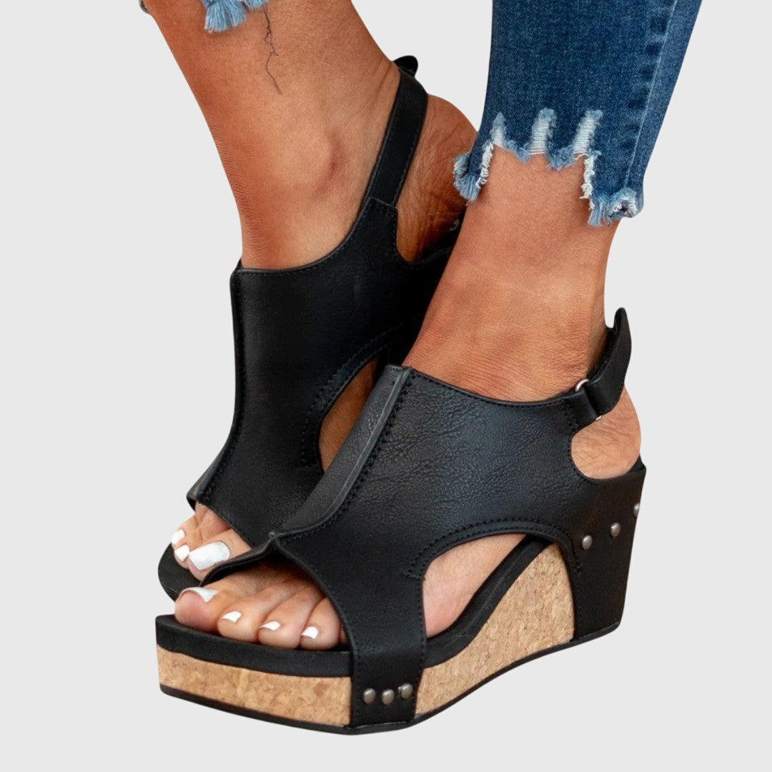 Leocadia Orthopedic Wedge Sandals