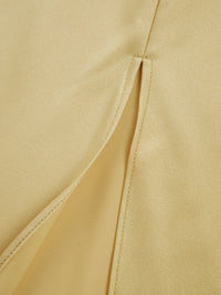 Audra Backless Satin Maxi Dress
