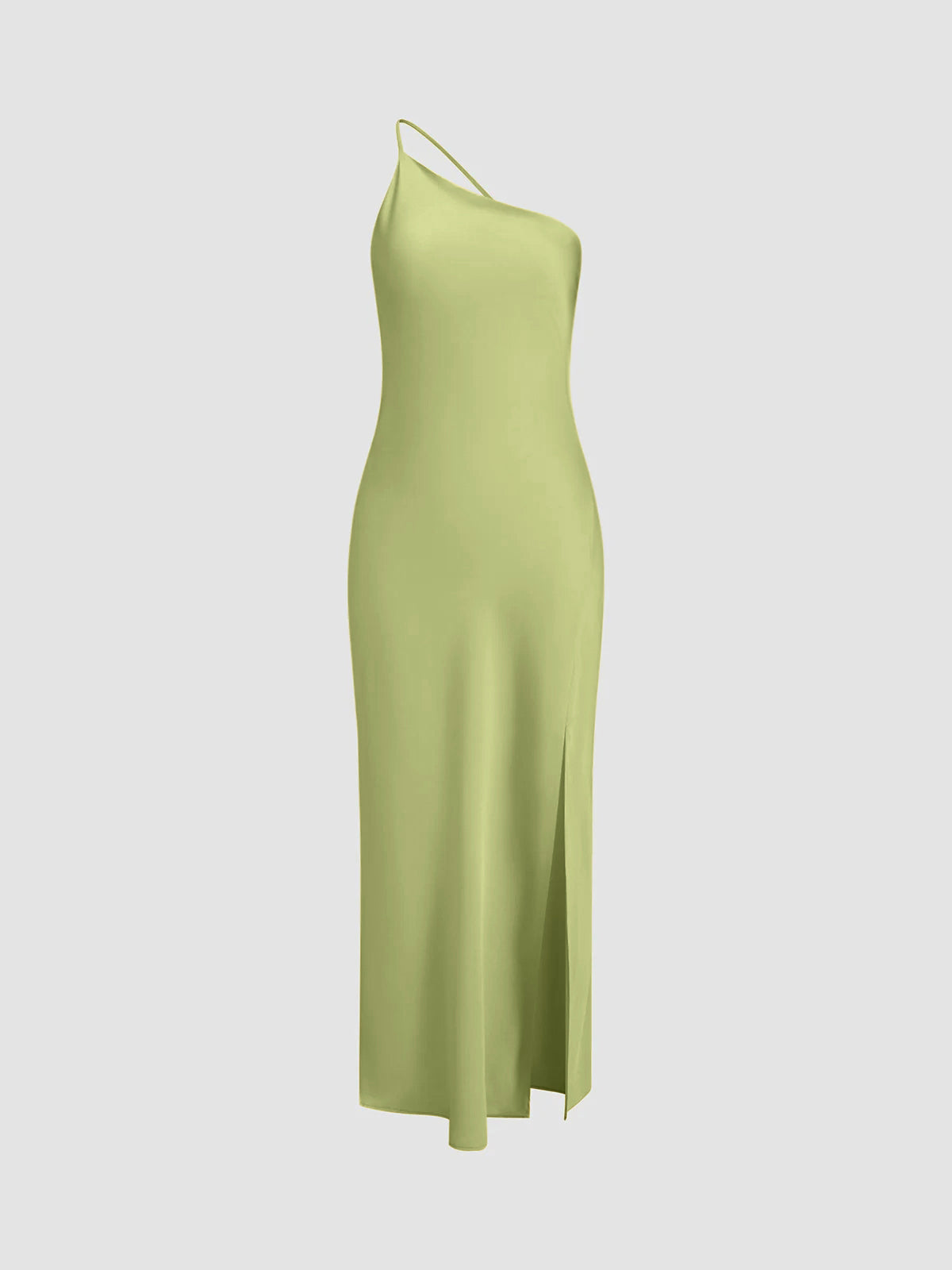 Audra Backless Satin Maxi Dress