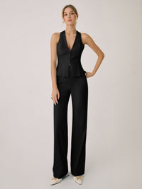 Bluebell Linen Two-Piece Trouser Set