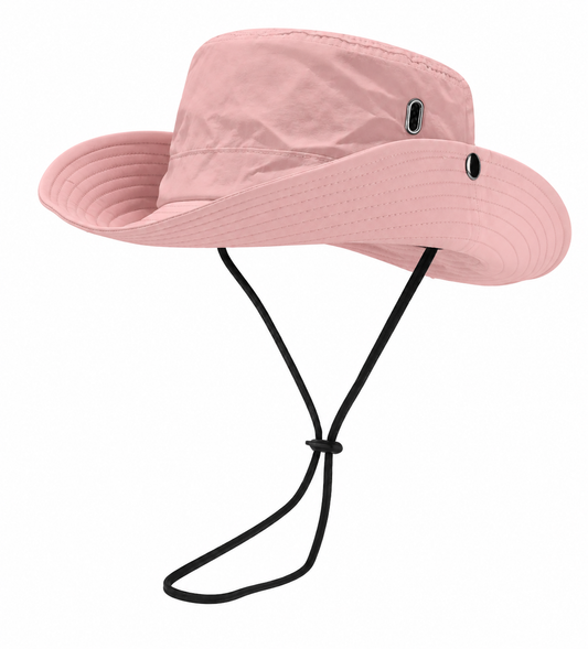 Constance Reed Wide Brim UV Protection Mesh Sun Hat