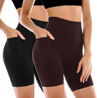Loela High Waisted Tummy Control Biker Shorts