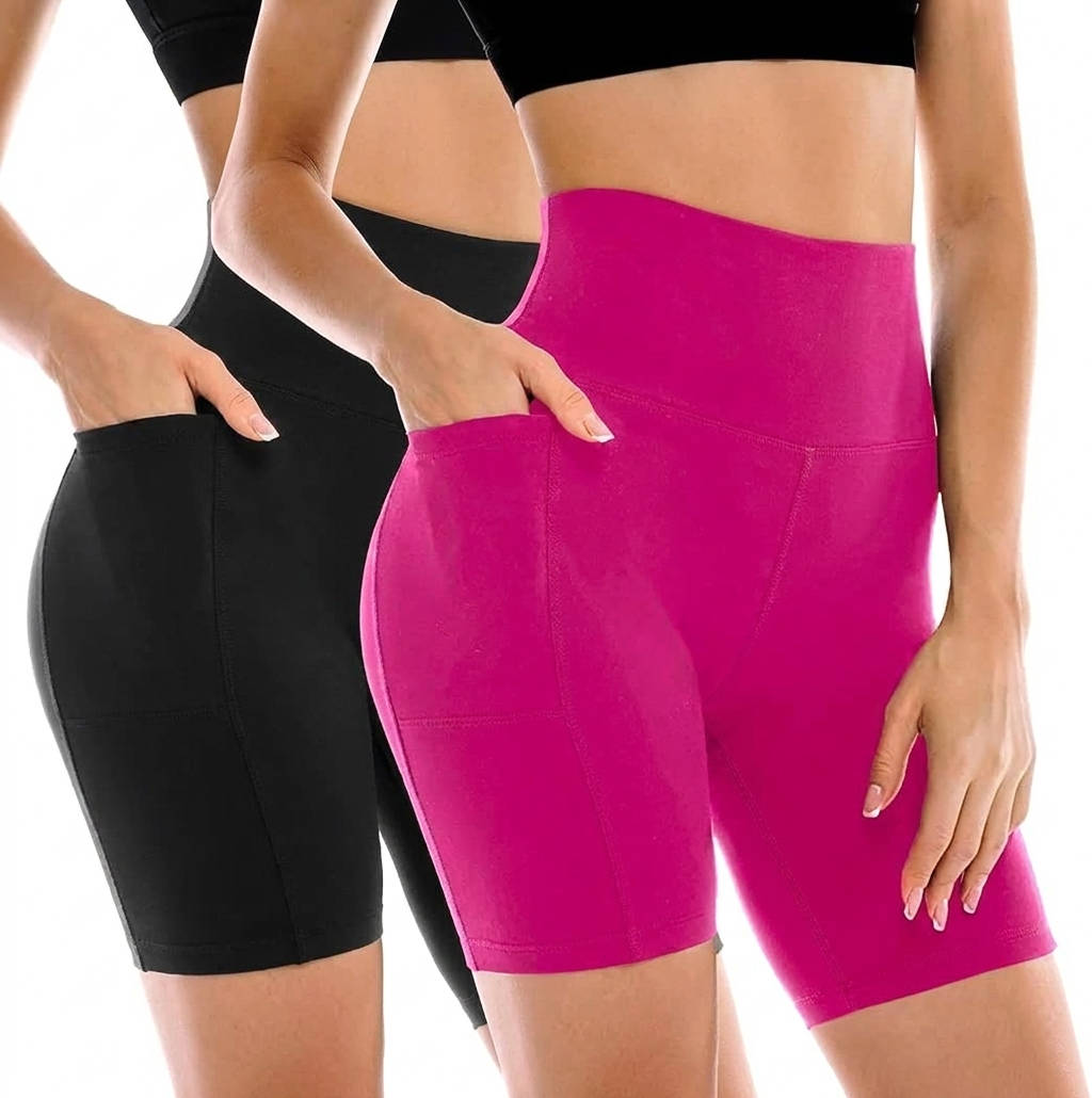 Loela High Waisted Tummy Control Biker Shorts_1