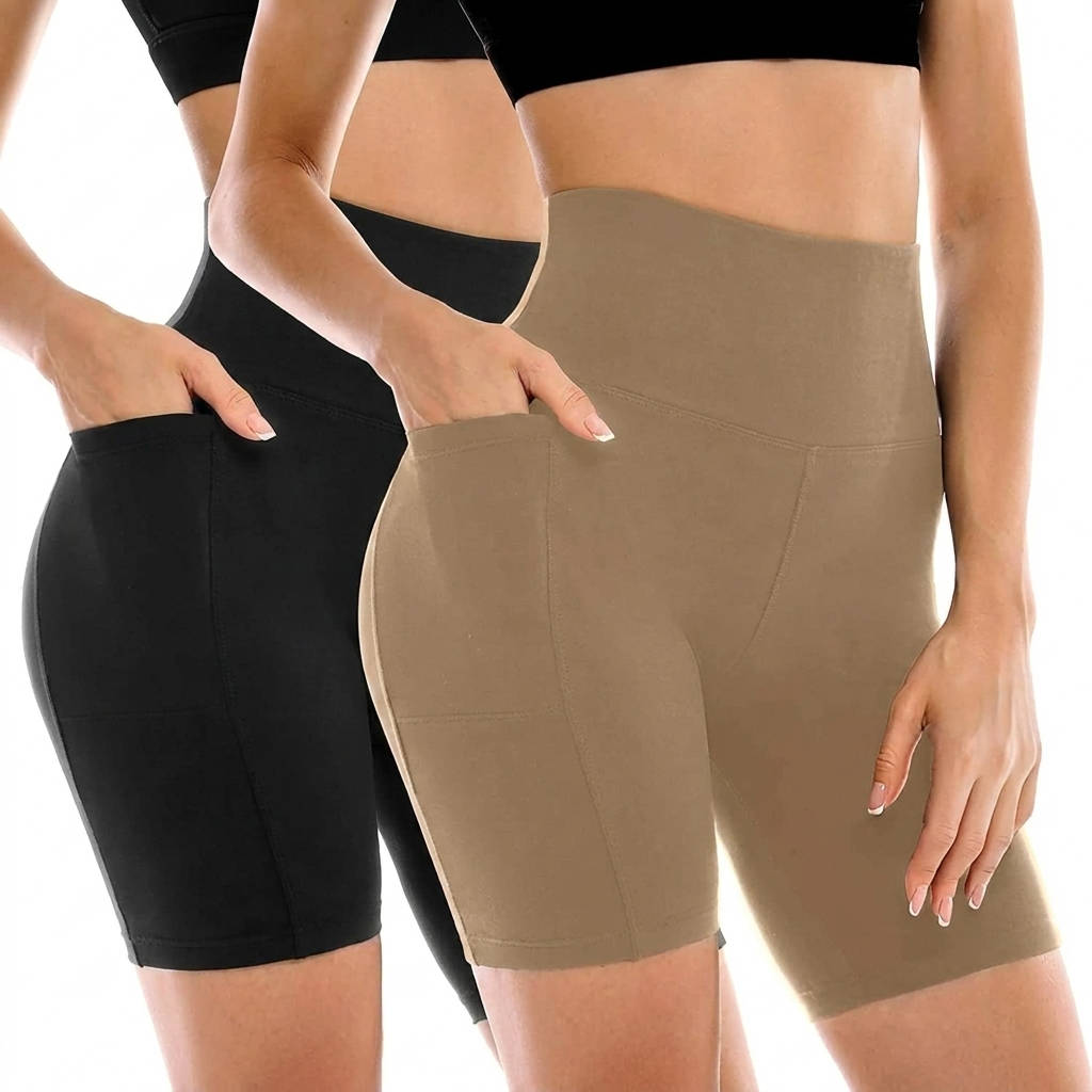 Loela High Waisted Tummy Control Biker Shorts_10