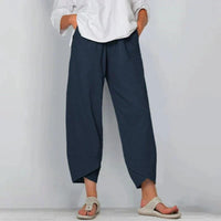 Florence Lake Wide-Leg Chic Breathable Summer Pants