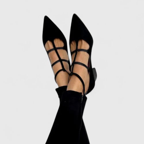 Belphoebe Strappy Pointed Toe Heels