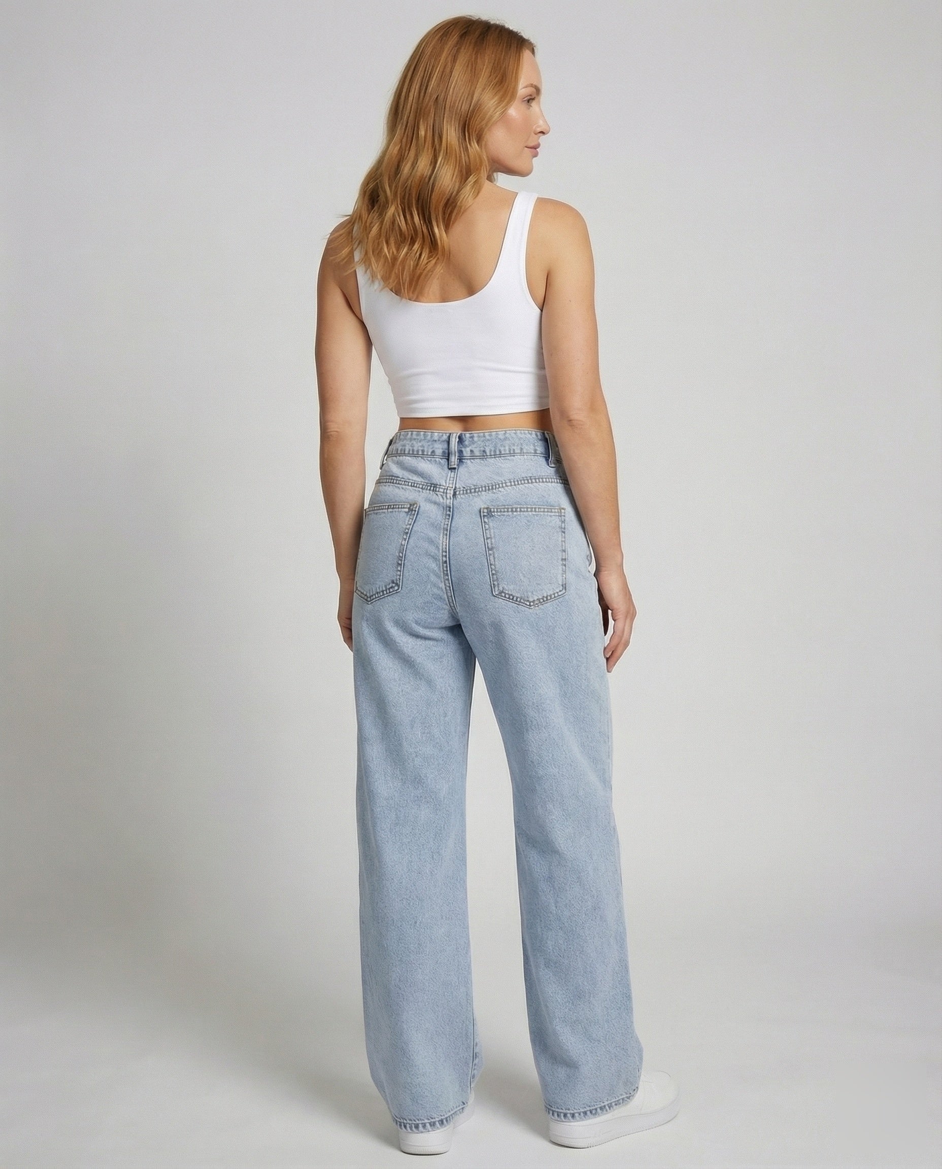 Bellamy High Waisted Wide Leg Jeans