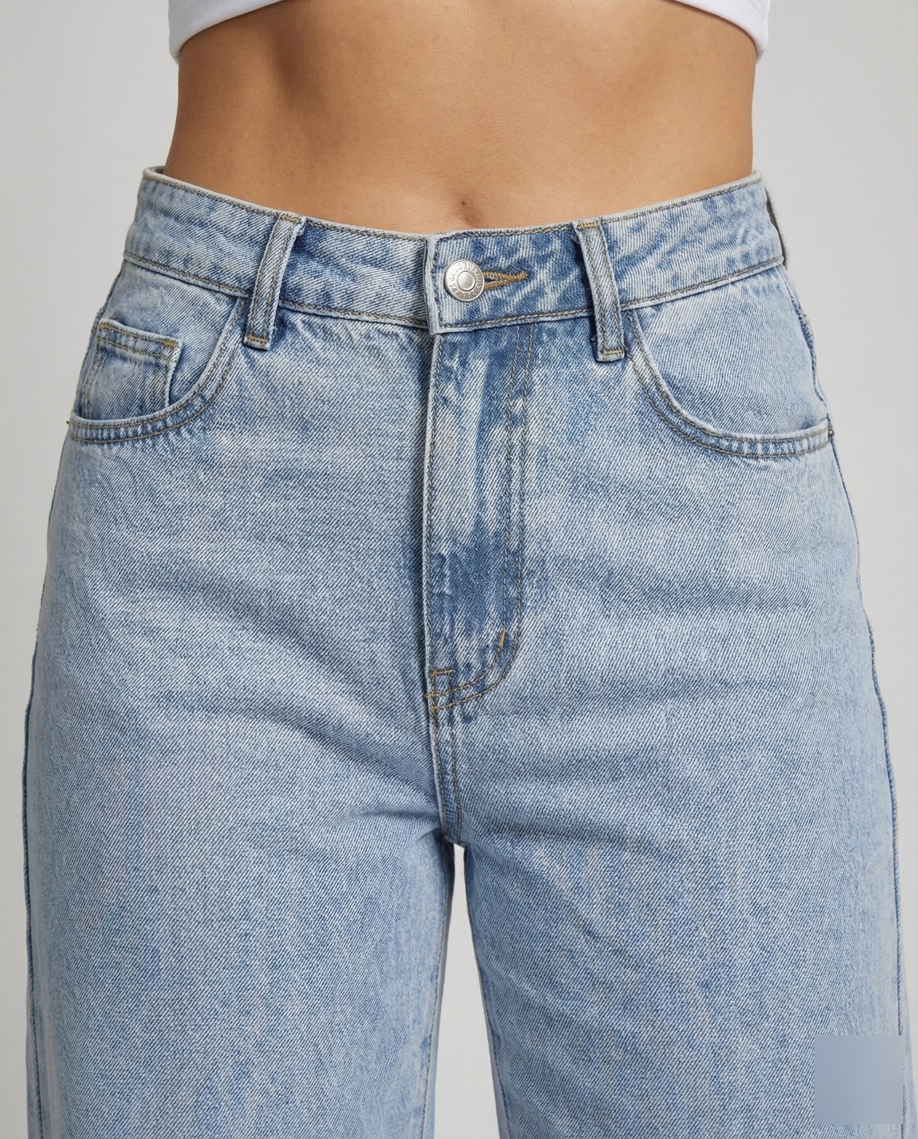 Bellamy High Waisted Wide Leg Jeans