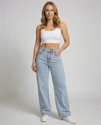 Bellamy High Waisted Wide Leg Jeans