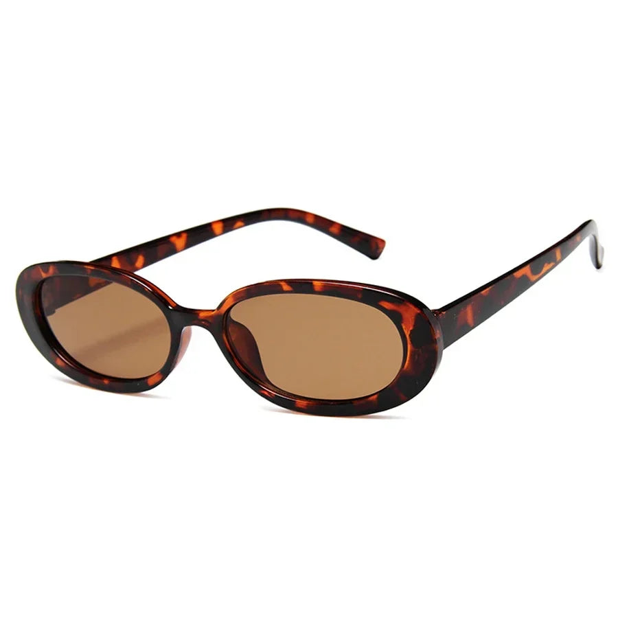 Genevieve Stone Retro Oval UV400 Vintage Sunglasses