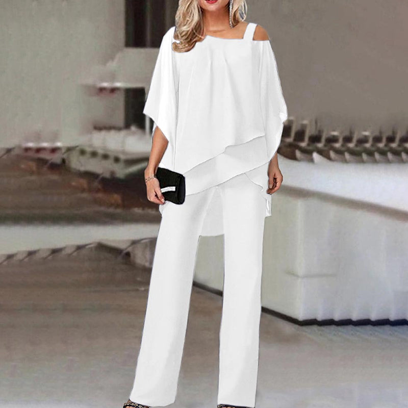 Vivienne Cross Chic Structured Two-Piece Set