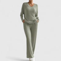 Helewise Knit Lounge Two-Piece Set