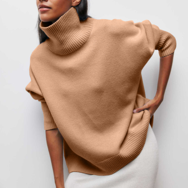Danae Oversized Knit Turtleneck