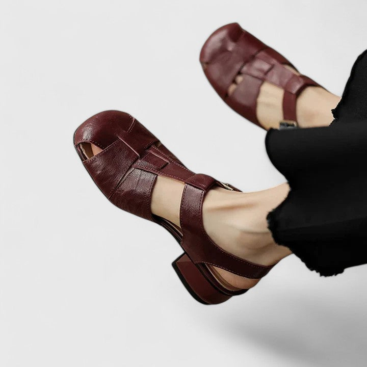 Merewen Orthopedic Block Heel Sandals