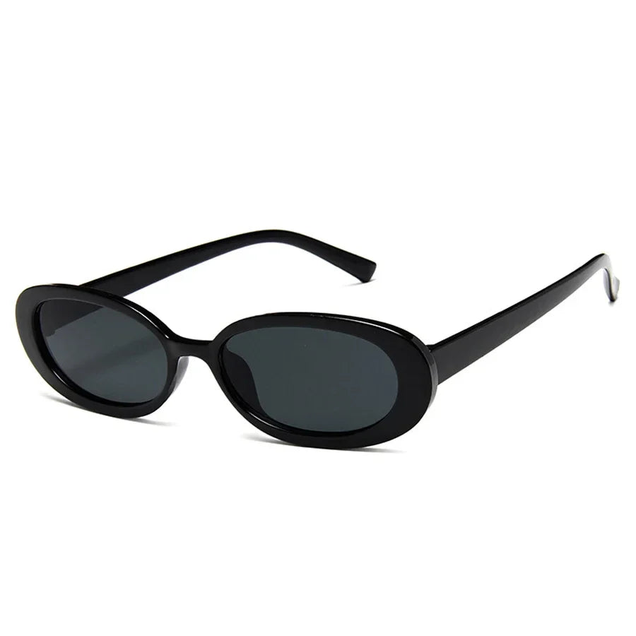 Genevieve Stone Retro Oval UV400 Vintage Sunglasses