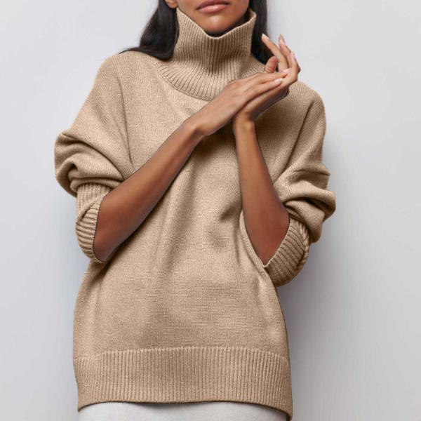 Danae Oversized Knit Turtleneck