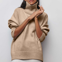 Danae Oversized Knit Turtleneck