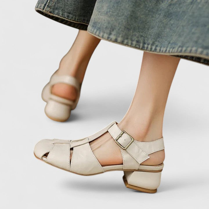 Merewen Orthopedic Block Heel Sandals