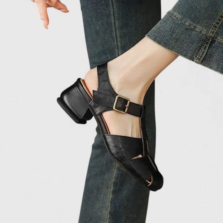 Merewen Orthopedic Block Heel Sandals