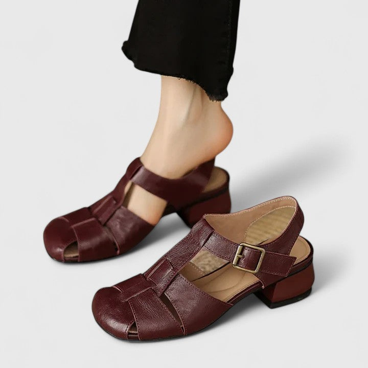Merewen Orthopedic Block Heel Sandals