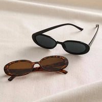 Genevieve Stone Retro Oval UV400 Vintage Sunglasses