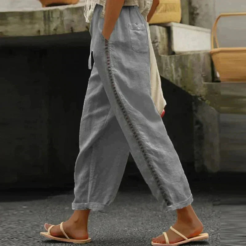 Patience High Waisted Tapered Trousers_2