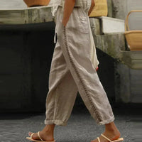 Patience High Waisted Tapered Trousers
