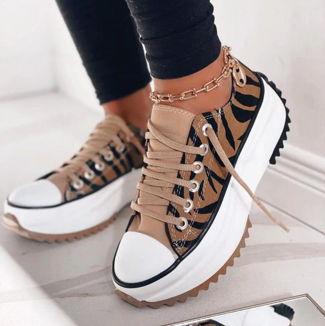 Ilaria Lace Up Platform Sneakers