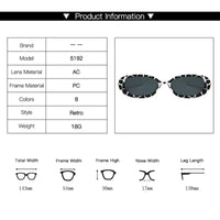 Genevieve Stone Retro Oval UV400 Vintage Sunglasses
