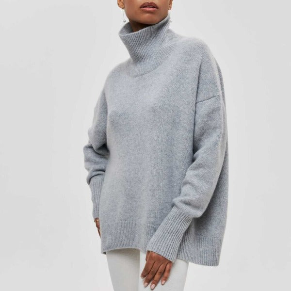 Danae Oversized Knit Turtleneck