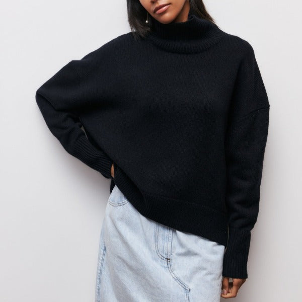 Danae Oversized Knit Turtleneck