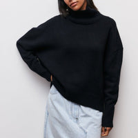 Danae Oversized Knit Turtleneck