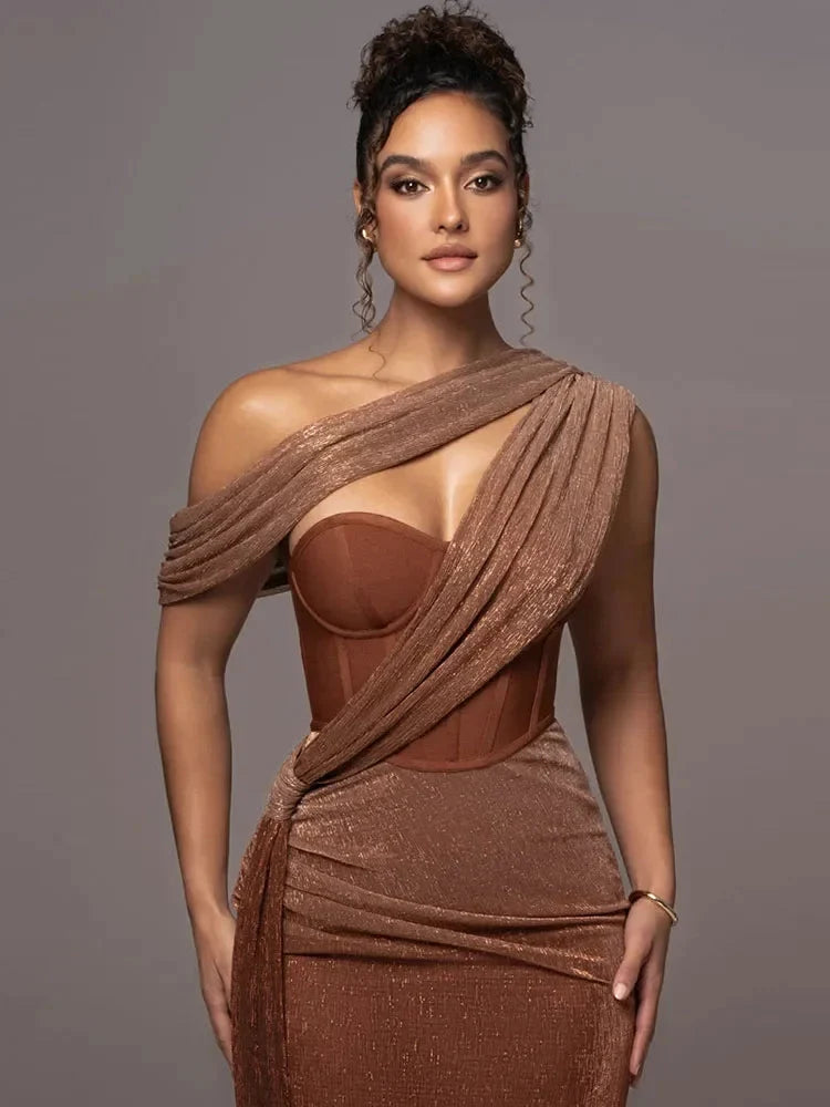 Golda One Shoulder Maxi Dress_3