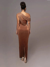 Golda One Shoulder Maxi Dress