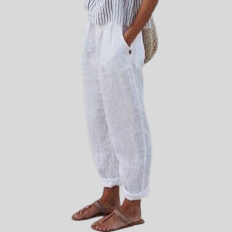 Carmen High Waisted Straight Leg Trousers_6