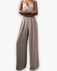 Stella Strapless Occasion Wide-Leg Jumpsuit