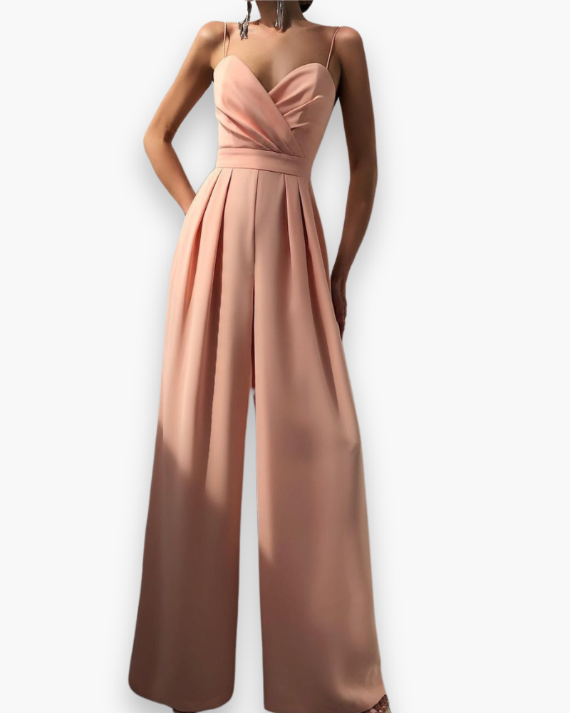Stella Strapless Occasion Wide-Leg Jumpsuit