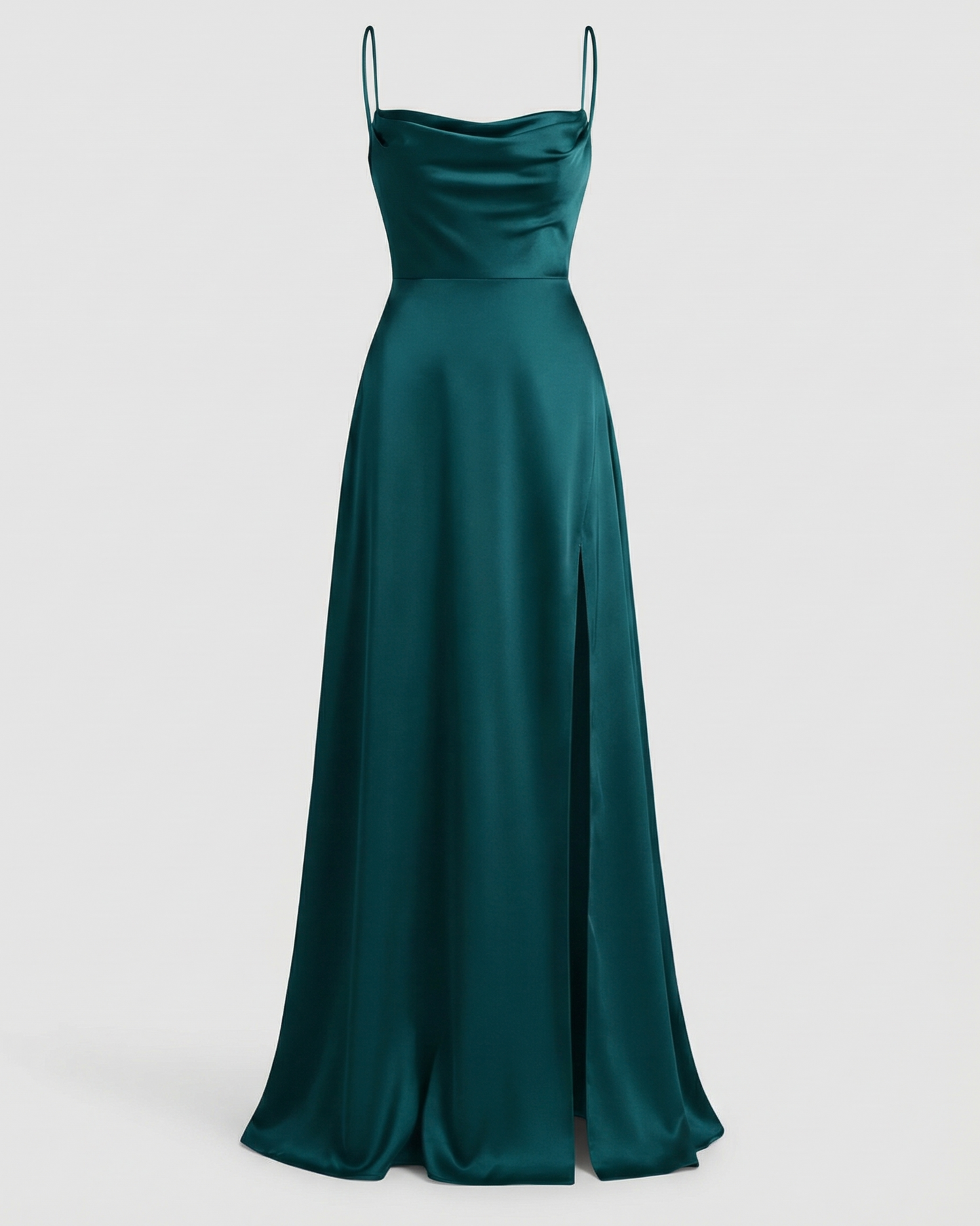 Heulwen Cowl Neck Satin Maxi Dress_5