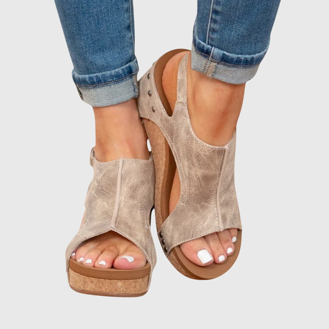 Leocadia Orthopedic Wedge Sandals