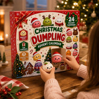 Dumpling Advent Calendar 2026 with 24 Festive Dumpling Surprises Xmas Countdown for Kids
