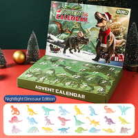 Dinosaur Advent Calendar 2026 with 24 Realistic Dino Figures Xmas Countdown for Kids