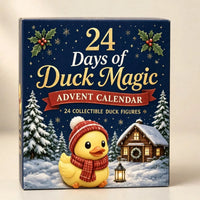 Non Chocolate Duck Advent Calendar 2026 with 24 Numbered Drawers Xmas Countdown for Kids