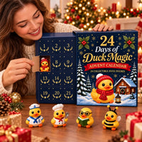 Duck Advent Calendar 2026 with 24 Costumed Duck Figures Xmas Countdown