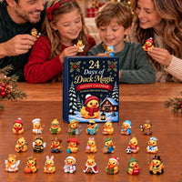 Duck Advent Calendar 2026 with 24 Costumed Duck Figures Xmas Countdown