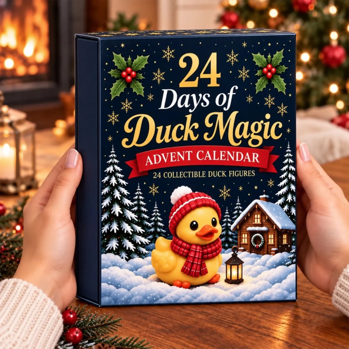 Duck Advent Calendar 2026 with 24 Costumed Duck Figures Xmas Countdown_5