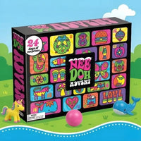 Squishy Toy Advent Calendar 2026 with 24 Squeeze Toy Surprises Xmas Countdown for Kids
