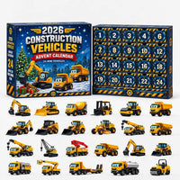 Car Advent Calendar 2026 with 24 Diecast Model Vehicles Xmas Countdown Gift for Car Lovers