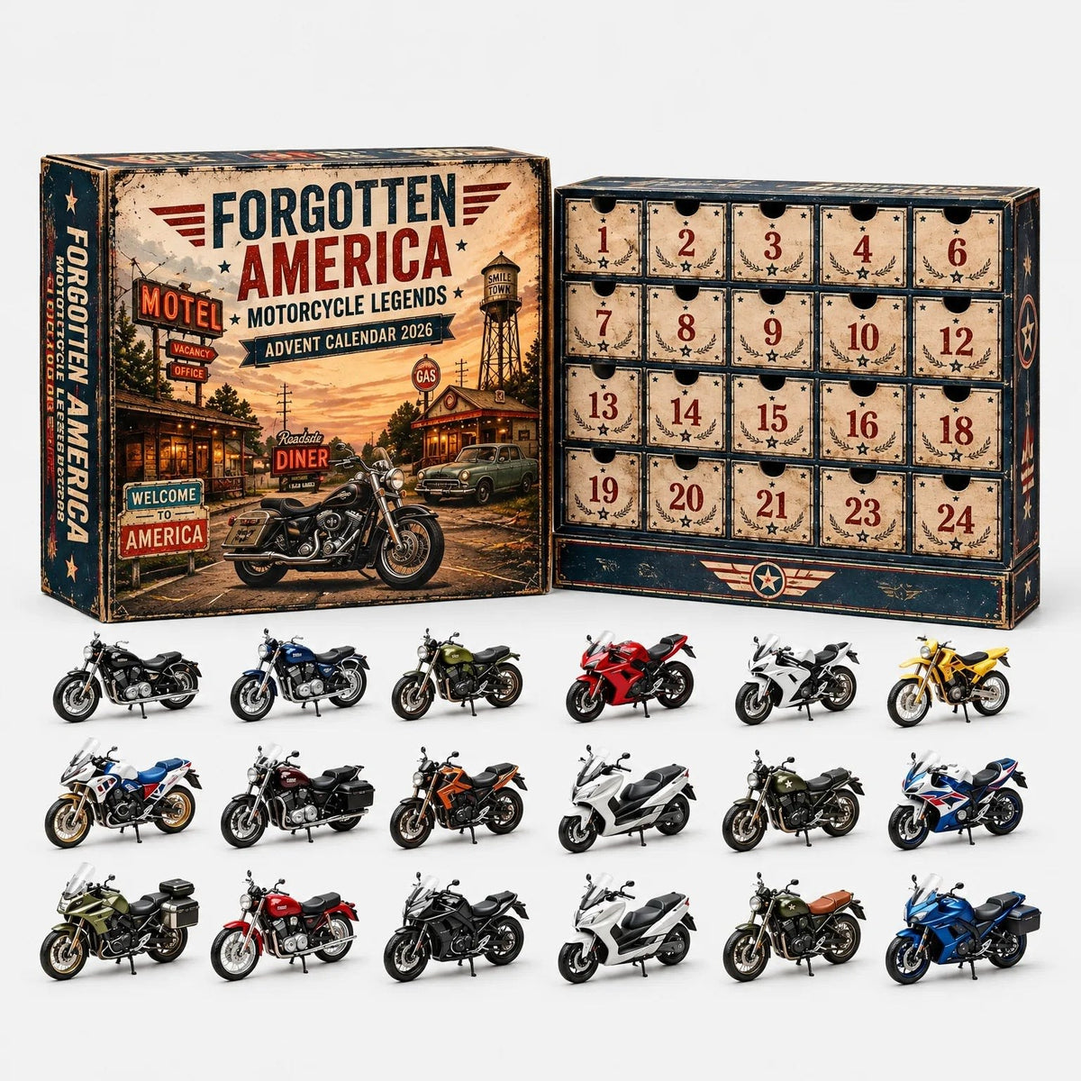 Car Advent Calendar 2026 with 24 Diecast Model Vehicles Xmas Countdown Gift for Car Lovers_4